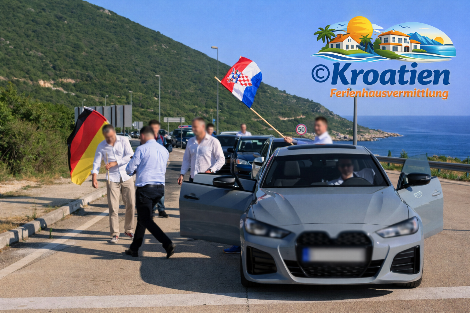 Anreise zur Hochzeit in Kroatien mit dem Auto