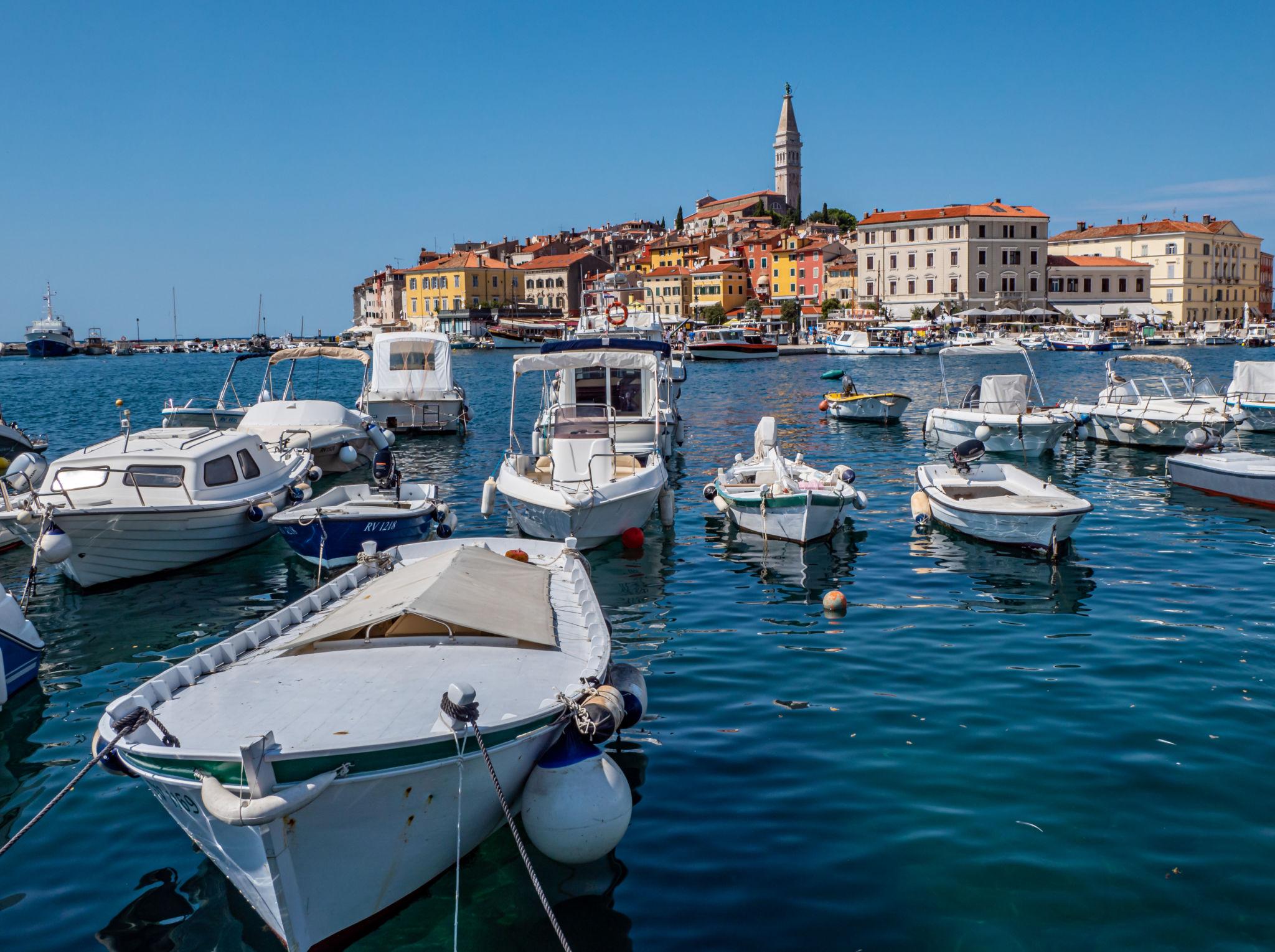 Altstadt von Rovinj in Istrien