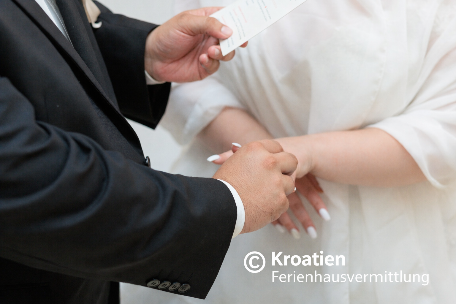 Kirchliche Hochzeit in Kroatien