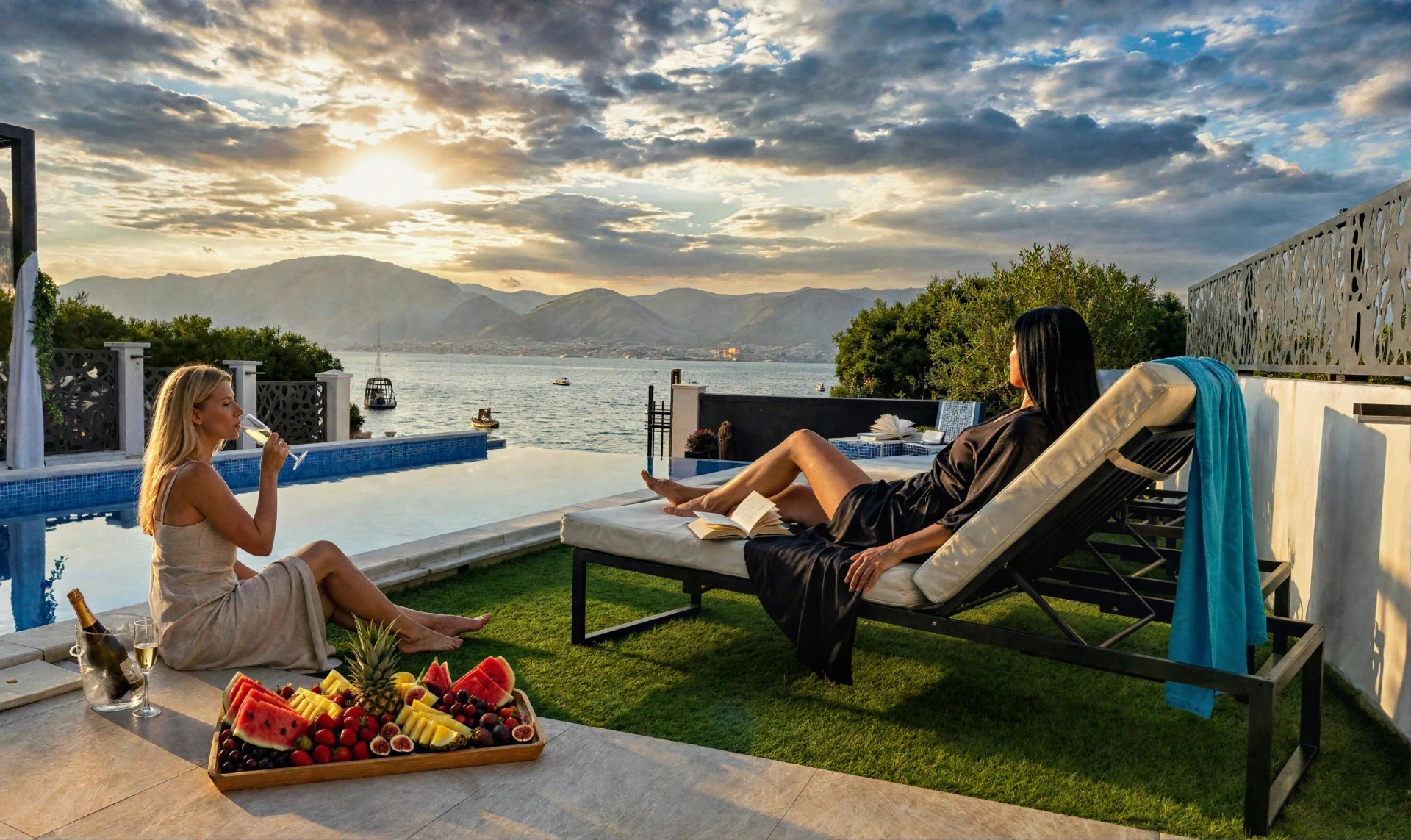 Infinity Pool Villa Palace Al Nera